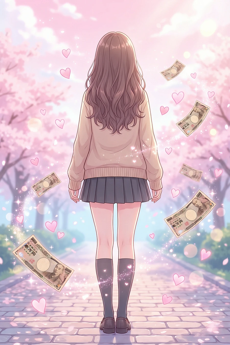 18-19歳 制服モデル 高収入募集 顔出し完全NG 日払い 未経験OK